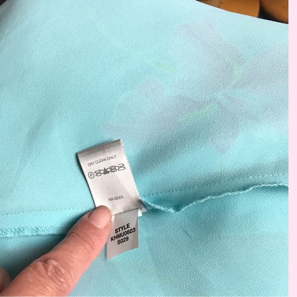 DKNY 100% Silk Floral Slip Dress - Picture 8 of 11